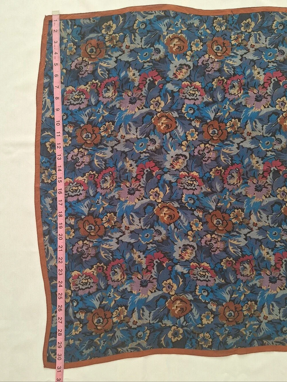 Honey Silk Scarf Floral Multi Color